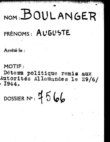 BOULANGER Auguste