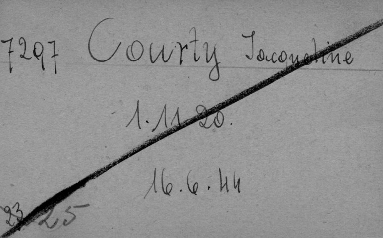 COURTY Jacqueline