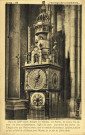 Lyon. L'horloge de la cathédrale.