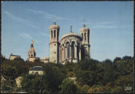 Lyon. Abside de la basilique Notre-Dame de Fourvière.