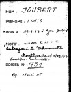 JOUBERT Louis