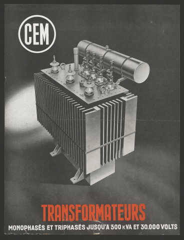 Compagnie Electro-Mécanique (CEM) - Lyon.