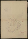 Section B feuille unique (anciennes 1ère et 2e feuilles). Plan révisé pour 1934.