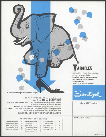 Tapis plastique Taraflex - Tarare.