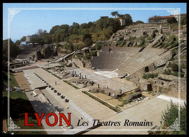 Lyon. Les théâtres romains.