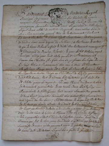 Janvier-9 décembre 1747
