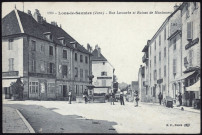 Rue Lecourbe et ruines de Montmorot.