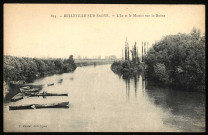 Belleville-sur-Saône. L'île et le Mottiot sur la Saône.