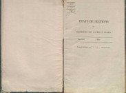 État de sections.