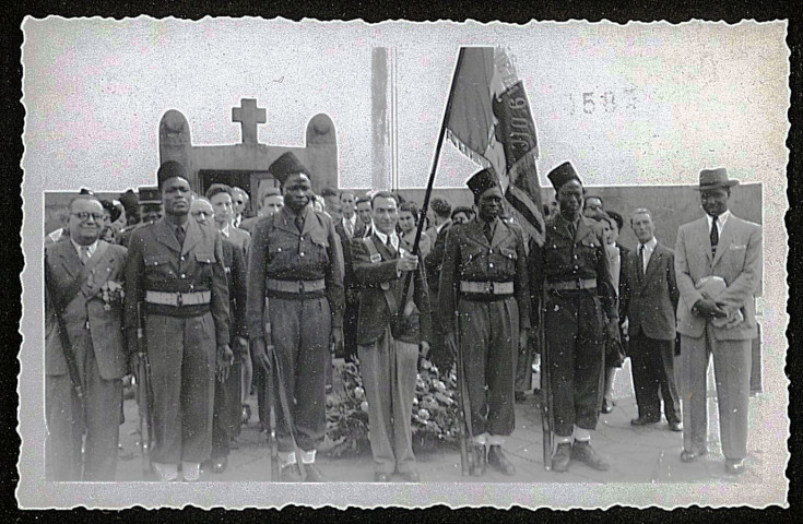 Cérémonie au Tata sénégalais de Chasselay.