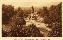 Lyon. Place Carnot. Monument de la République.