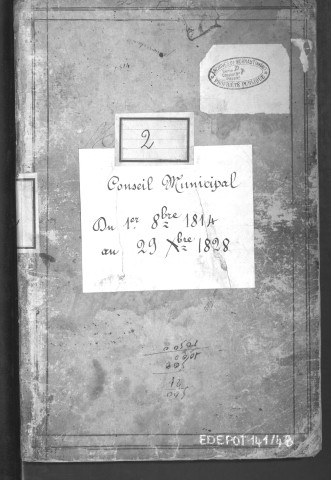 4 octobre 1814-29 décembre 1828.