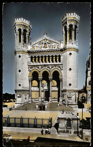 Lyon. Basilique Notre-Dame de Fourvière.
