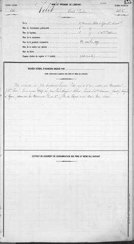 PETIT, Cécile, Pauline.