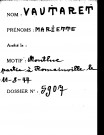 VAUTARET Mariette