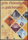 Prix rhônalpin du patrimoine 2005.