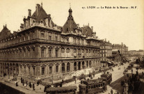 Lyon. Le Palais de la Bourse.