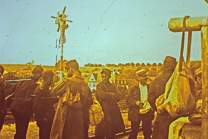 Prisonniers français en Allemagne.