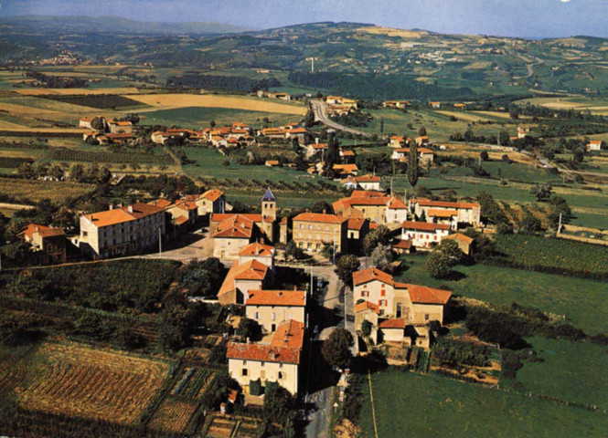 Fleurieux-sur-L'Arbresle. Vue générale.