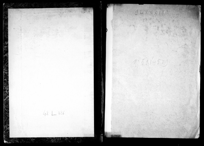 Dossiers n° 501-525.