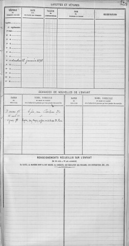 BECHEREAU, Catherine, Antoinette.