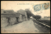 Belleville-sur-Saône. Le port.