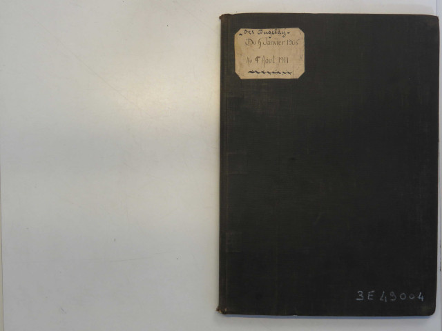 9 janvier 1906-1er août 1911