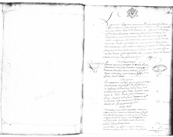 2 avril 1745-29 septembre 1749.
