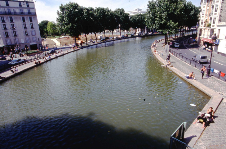 Le canal Saint-Martin.