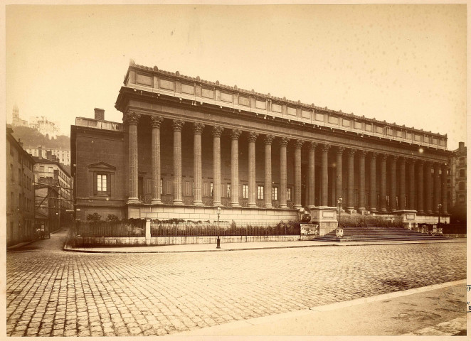 Le palais de Justice de Lyon.
