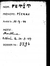 PETIT Pierre