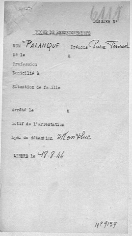 PALANQUE Pierre-Fernand