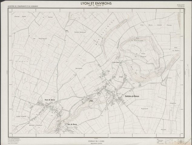 Feuille 222. II-5-233-32.