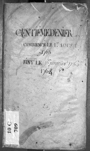 1er août 1763-16 janvier 1766.