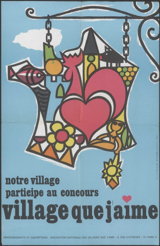 Association nationale des villages que j'aime - Notre village participe au concours "Village que j'aime".