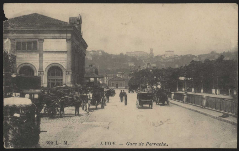 Lyon. Gare de Perrache.