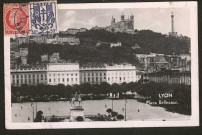 Lyon. Place Bellecour.