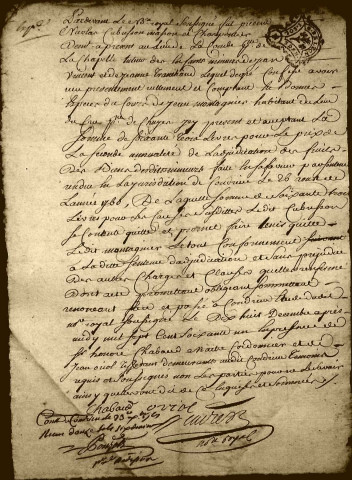 Juillet-décembre 1761