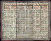 Almanach de cabinet pour l'an de grâce 1817.