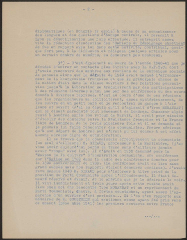 HOURS Joseph, professeur.