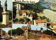 Sainte-Foy-Lès-Lyon. Vues multiples en mosaïque.
