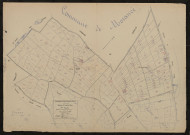 Section B dite du Village 1ère feuille (partie de l'ancienne feuille unique). Plan révisé pour 1935.