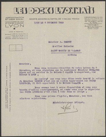 "Les Docks Lyonnais" - Lyon.