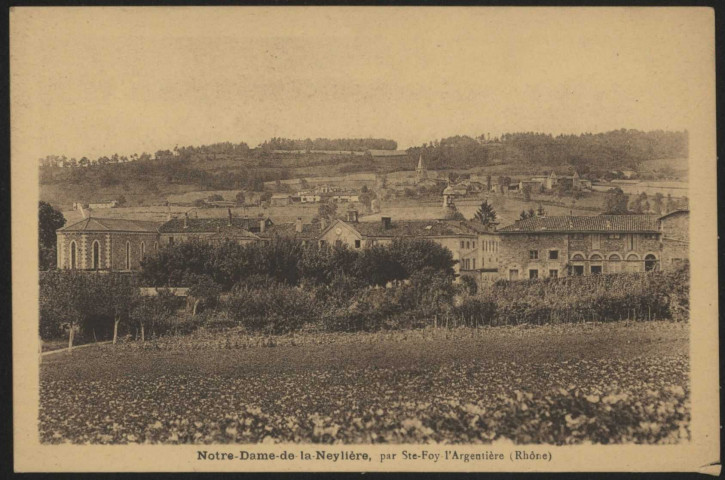 Notre-Dame-de-la-Neylière par Sainte-Foy-l'Argentière.