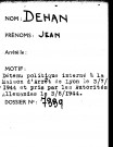 DEHAN Jean