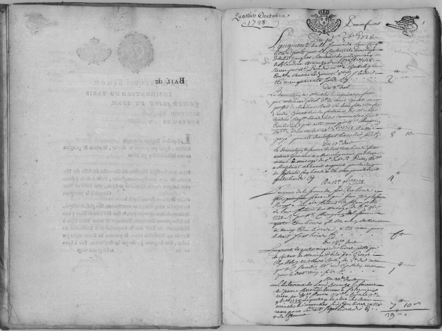 1er octobre 1728-28 juin 1738.