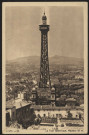 Lyon. La tour métallique (hauteur 85 m).
