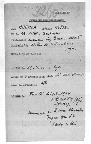 CHEMLA Moïse