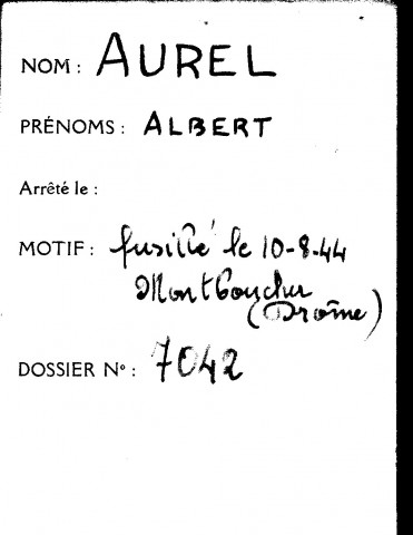AUREL Albert