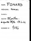 FONARD Marcel